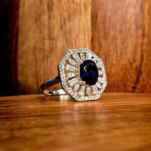 SILVER RING - SIZE 10  - BRAND NEW